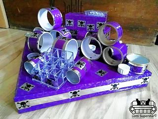 The Purple  Skull Fumble Board